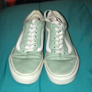 VANS ORIGINAL LOW CLASSIC MINT GREEN SIZE 8.5